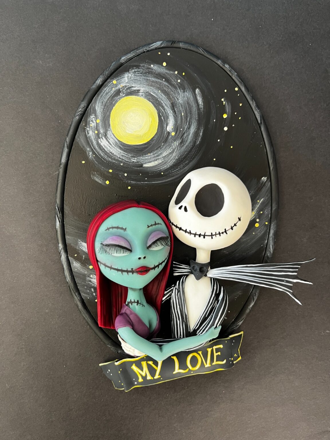 Cuadro de Jack y Sally