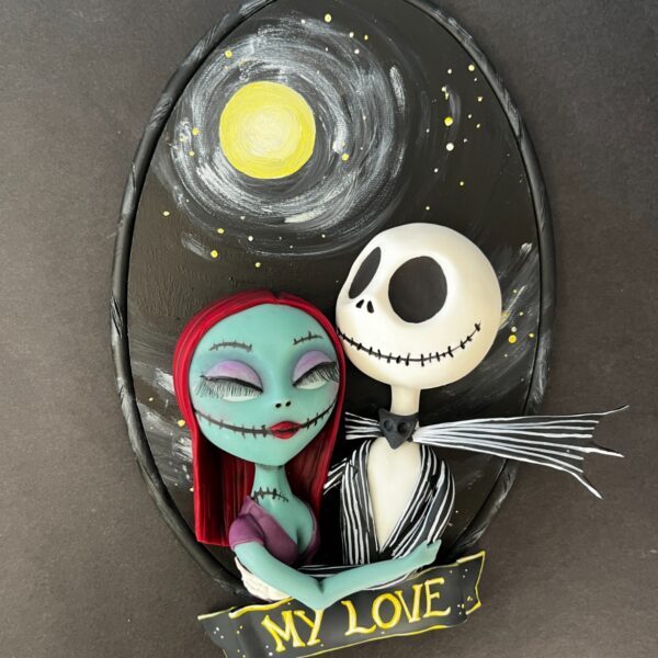 Cuadro de Jack y Sally