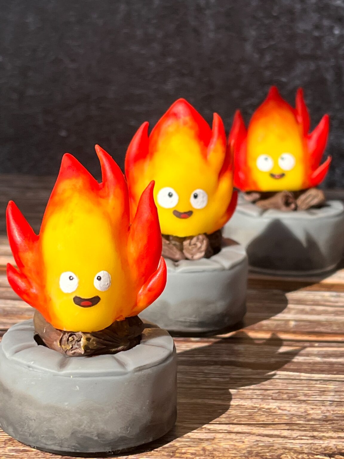 Calcifer con luz