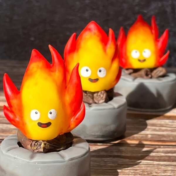 Calcifer con luz