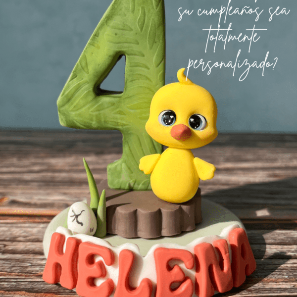 Velas de cumpleaños con animalitos